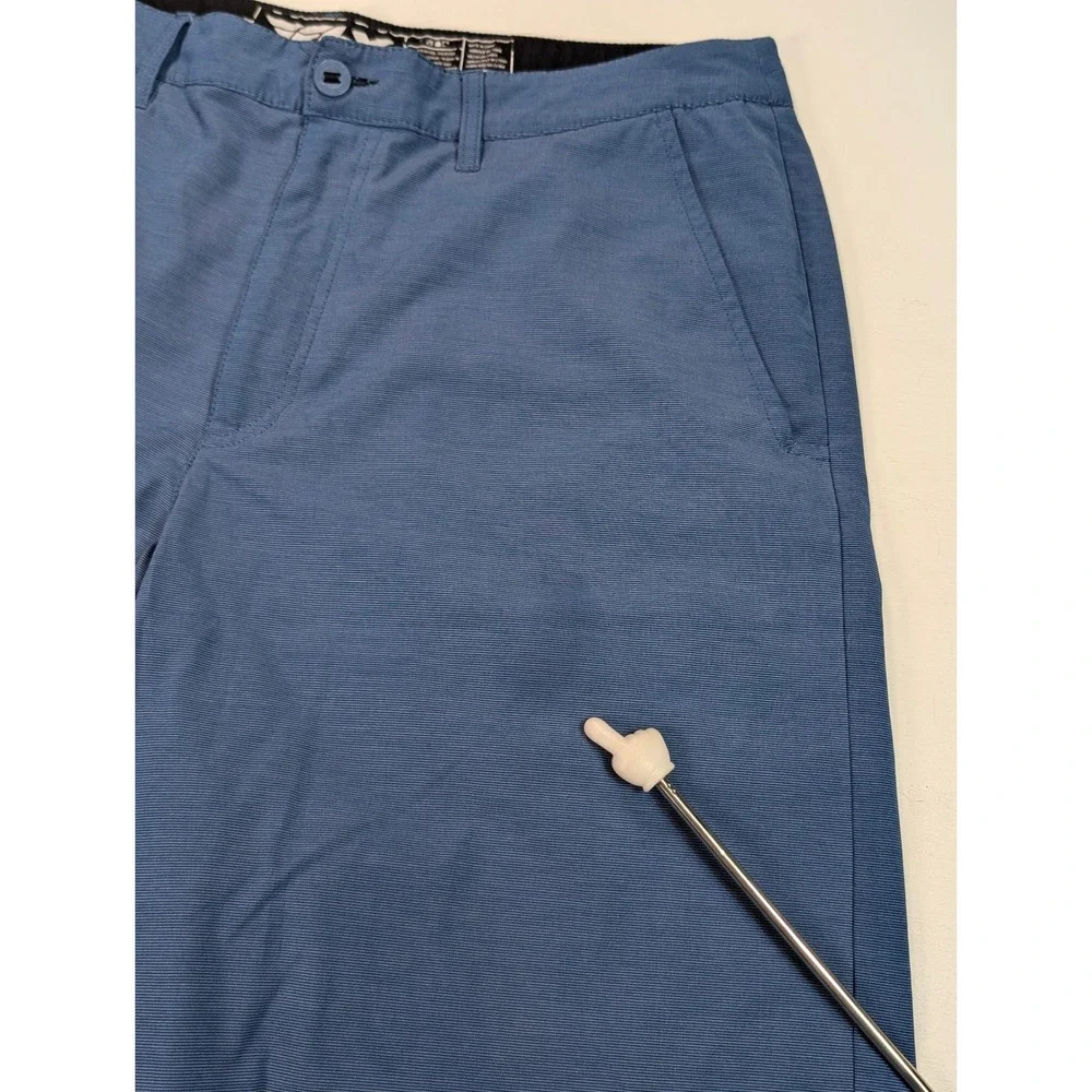 Fly Racing Mens Blue Hybrid Walk Shorts Size 36 Casual Active Stretch Micro-Cord